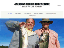 Tablet Screenshot of 4seasonsguideservice.com